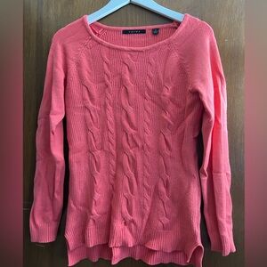 Cyrus Coral Sweater, size women’s small